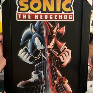 Sonic The Hedgehog Black Picture Frame